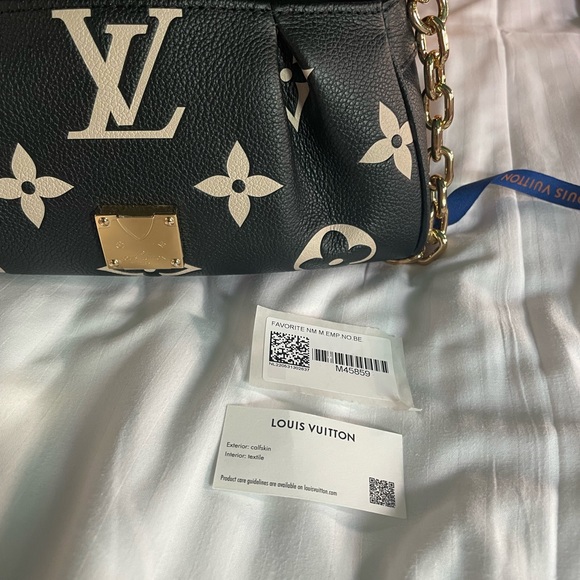 Louis Vuitton Favourite Bi-Color Monogram Empreinte Leather - Picture 13 of 14